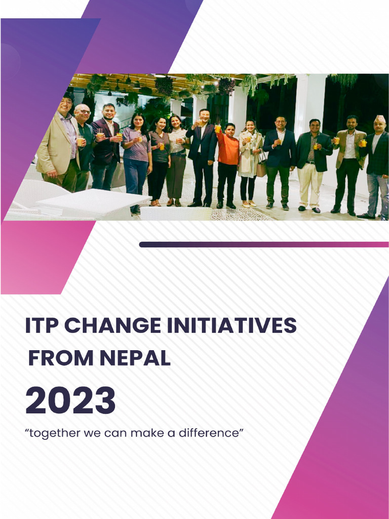 ITP Change Initiatives From Nepal 2023 | PDF | Emergency Management ...