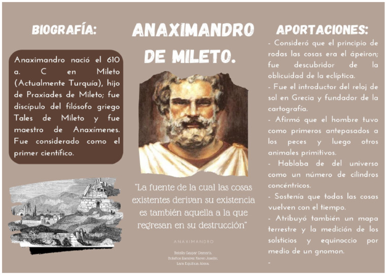 Anaximandro de MIleto | PDF