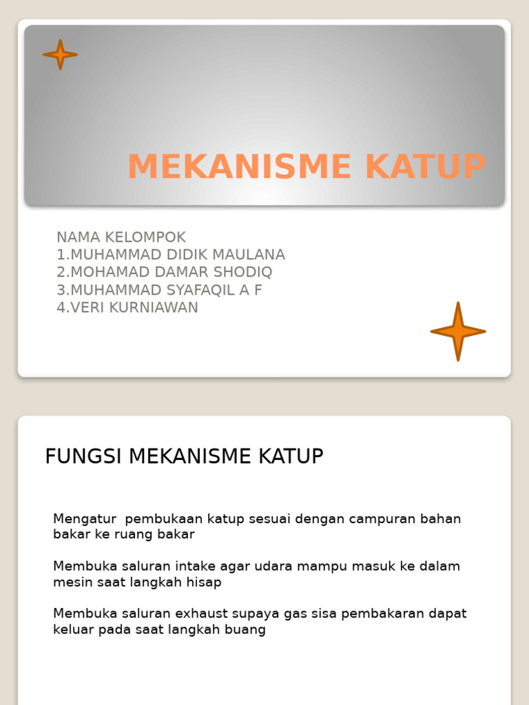 Mekanisme Katup Kel - Didik | PDF