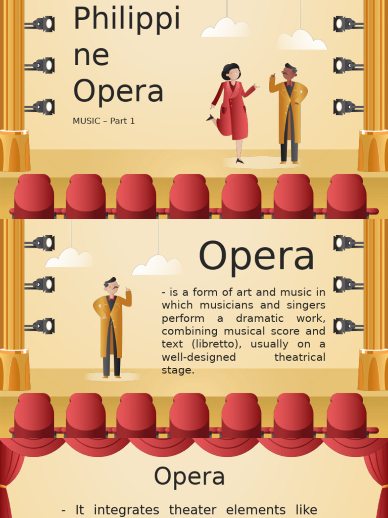 Philippine Opera: Themes and Examples | PDF | Opera