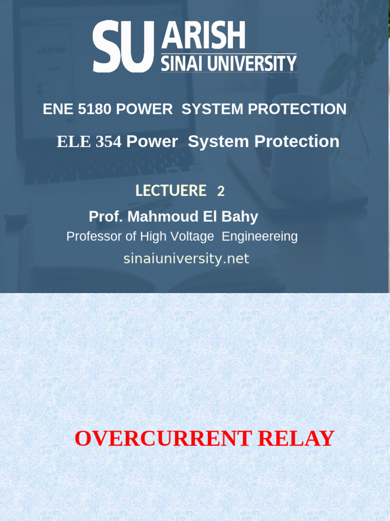 Overcurrent Relay Operation Guide | PDF | Transformer | Relay