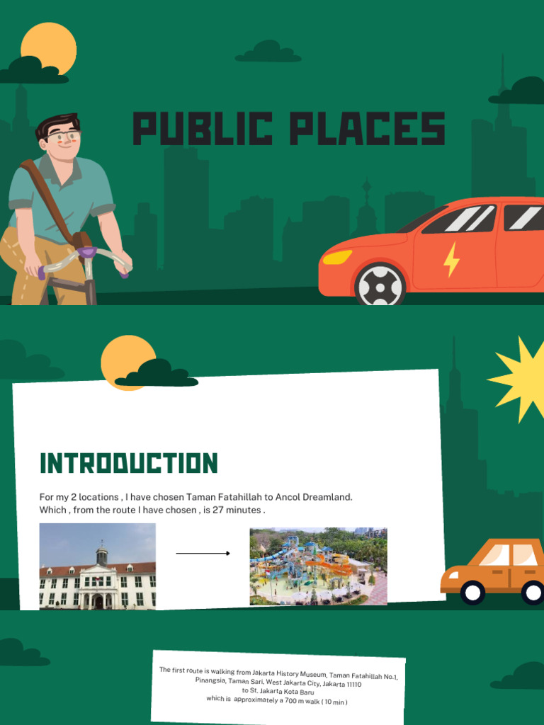 Green Illustrative Green Transportation Presentation PDF | PDF ...