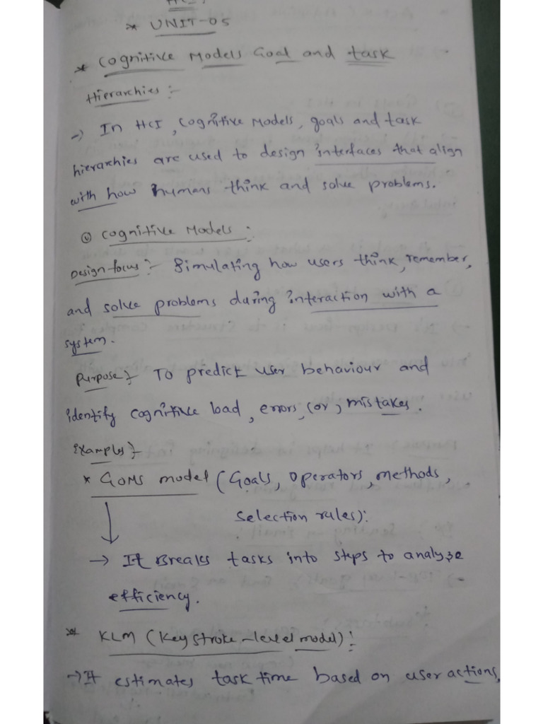 HCI Unit5 | PDF