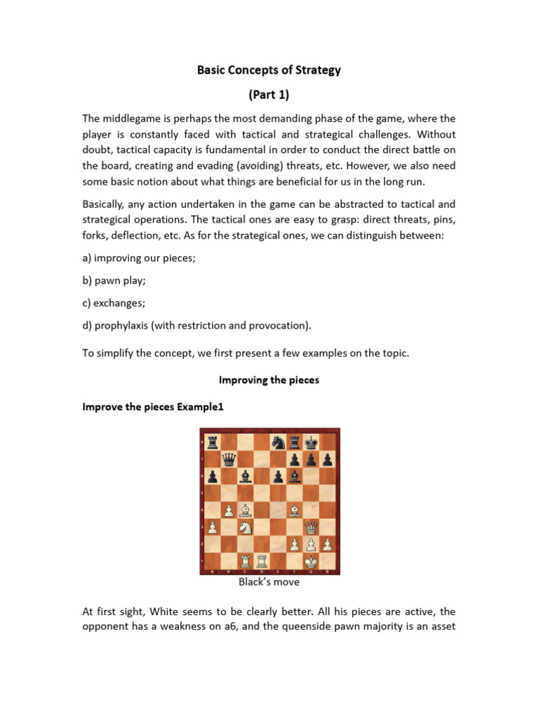 Basic Concepts of Strategy (Part 1) | PDF
