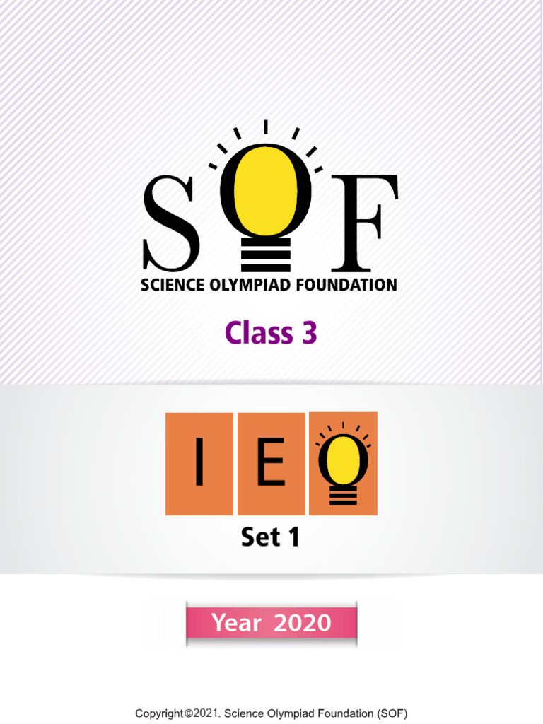 E5 IEO 2020 Set 1 L1 Papers | PDF | Birds | Lake