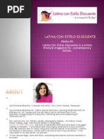 Latina Con Estilo Elocuente Media Kit Final