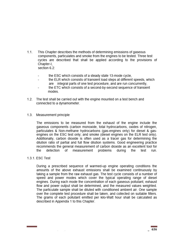 Engine Emission Testing Procedures | PDF | Exhaust Gas | Engines