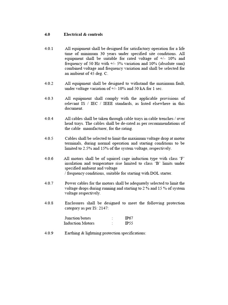 Electrical Detail | PDF