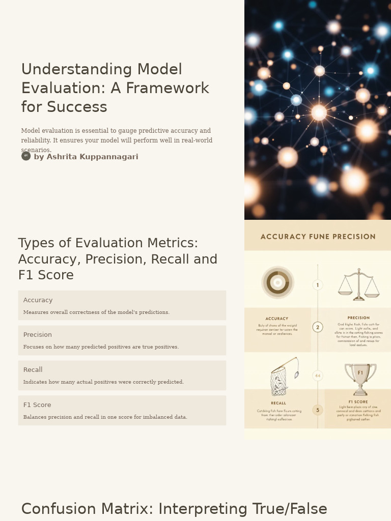 Model Evaluation Framework Explained | PDF | Receiver Operating ...