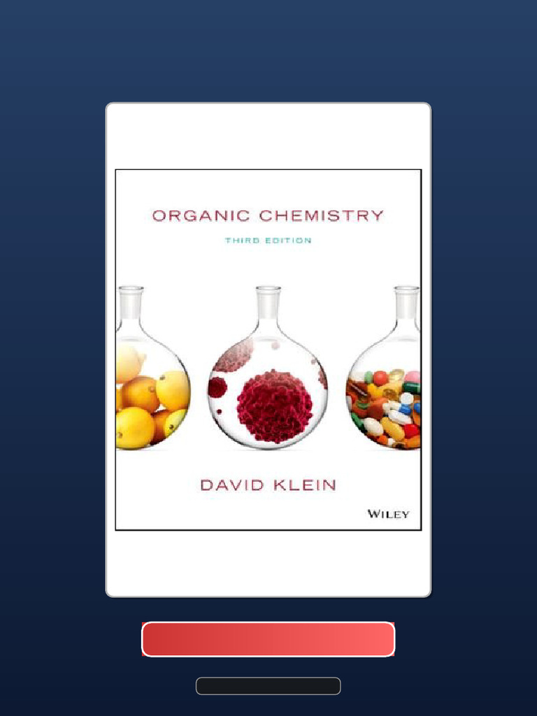 Immediate Access Organic Chemistry 3rd Edition Klein Solution Manual