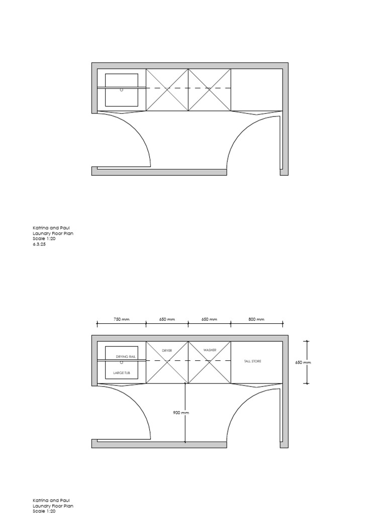 Laundry Design for Katrina and Paul | PDF | Building Engineering | Tools