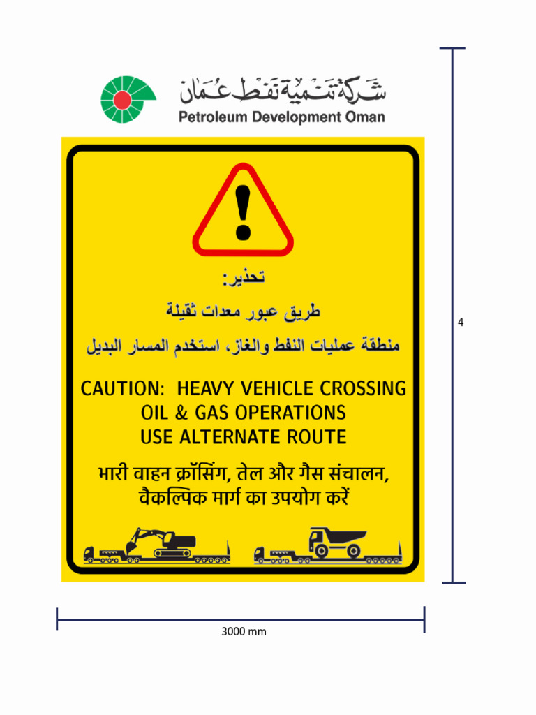 Proposed Warning Sign | PDF