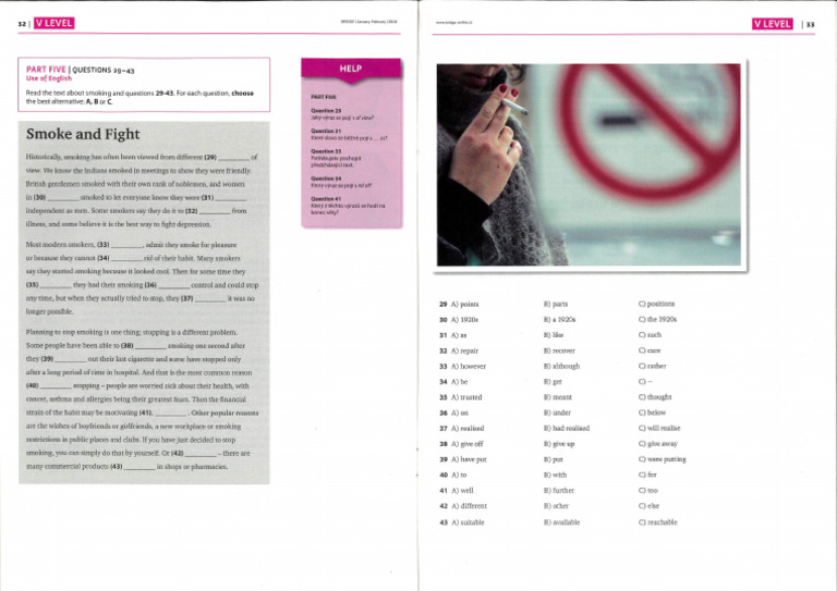 V Level Use of English | PDF