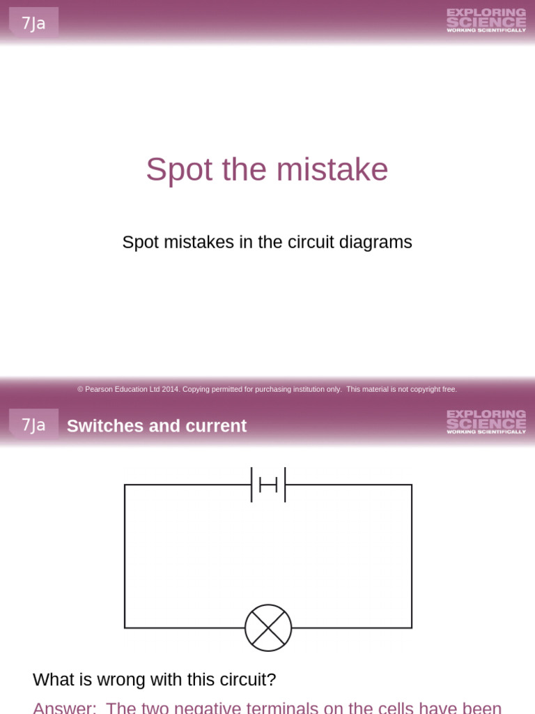 Circuit Diagram Mistakes Explained | PDF | Electric Current | Electricity