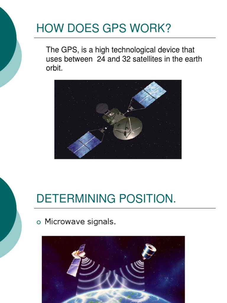 How GPS Technology Determines Position | PDF