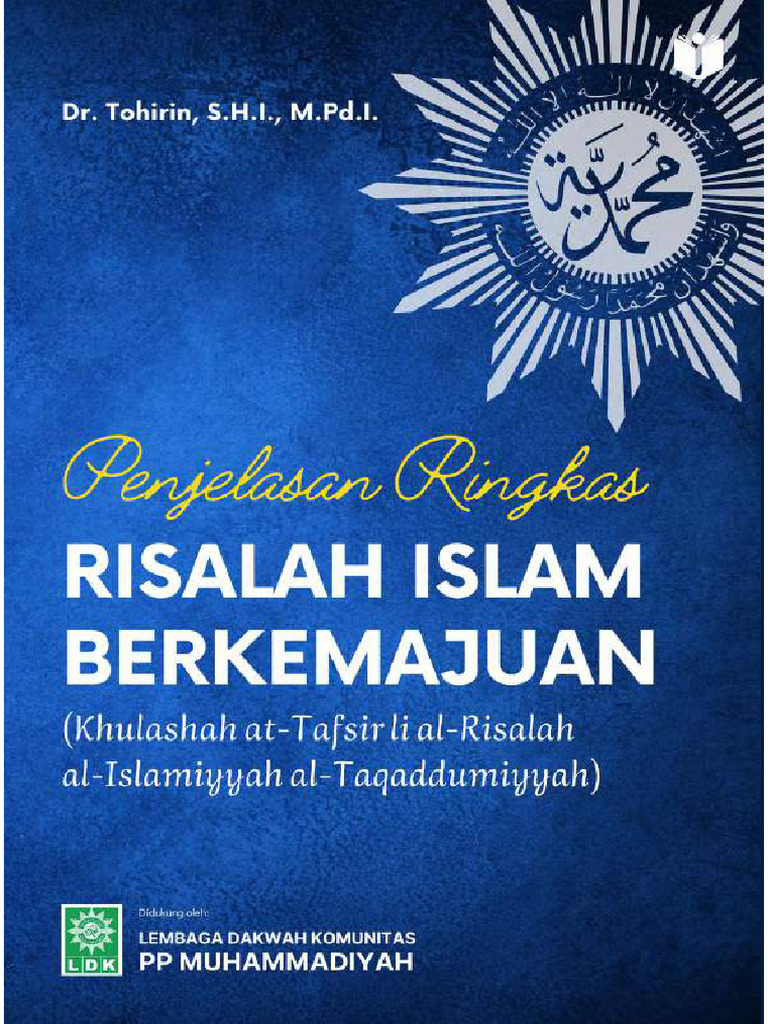 Ringkasan Risalah Islam Berkemajuan | PDF