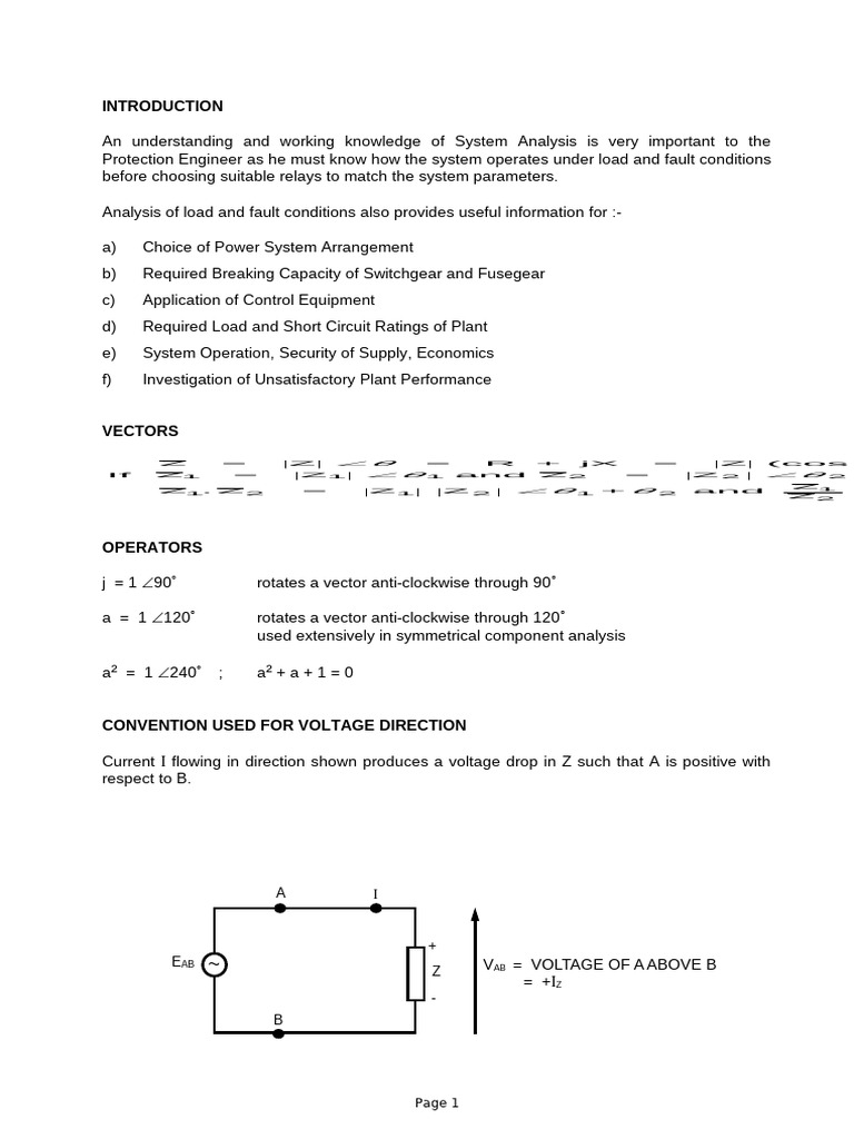 System Analysis for Protection Engineers | PDF | Transformer ...