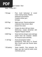Karangan Laporan Lawatan Ke Melaka Bandar Raya Bersejarah