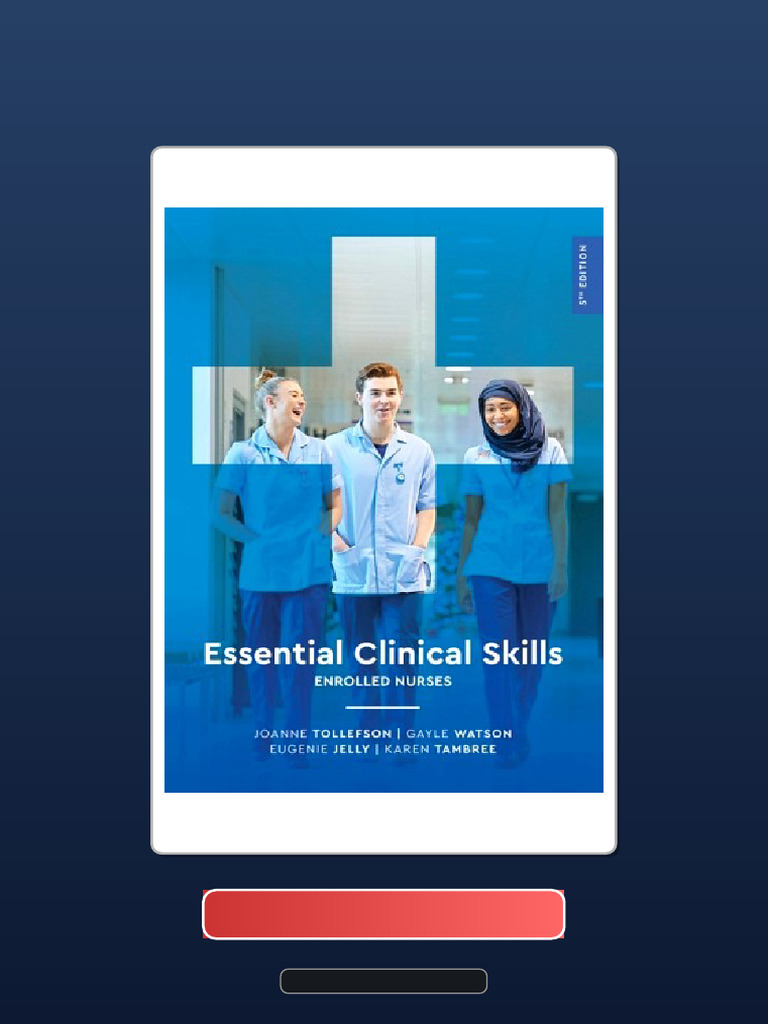 Immediate Access Essential Clinical Skills 5th Edition Tollefson ...