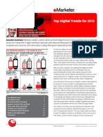 Emarketer Top Digital Trends 2012