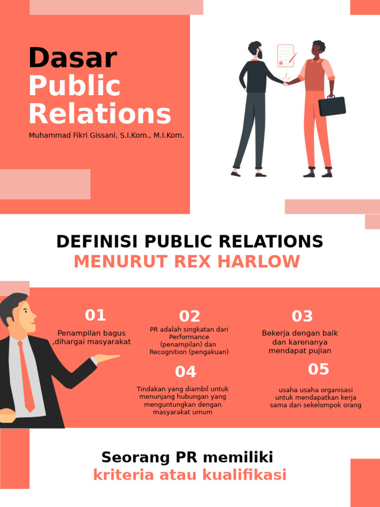 Definisi dan Kriteria Public Relations | PDF