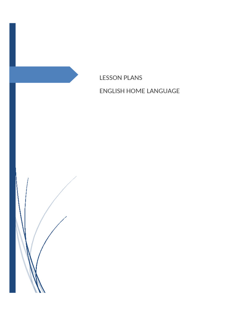 Grade 4 English Lesson Plans Term 4 | PDF | Reading Comprehension ...