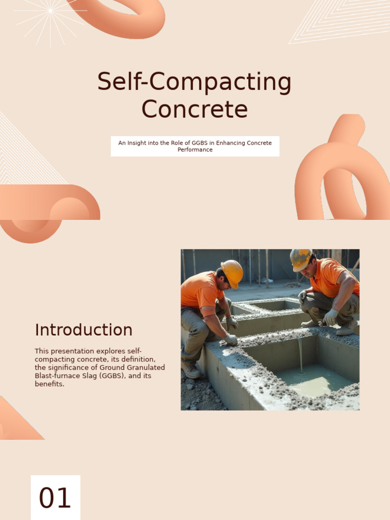 GGBS in Self-Compacting Concrete | PDF | Concrete | Structural Engineering
