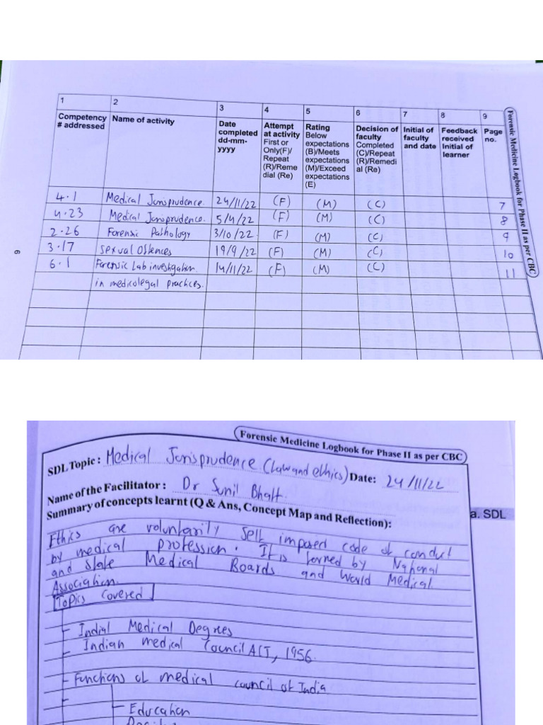 FM Logbook | PDF