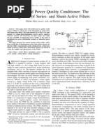 The Unified Power Quality Conditioner: The Integration of Series-And Shunt-Active Filters