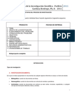 Etapas Del Proceso de Investigacion