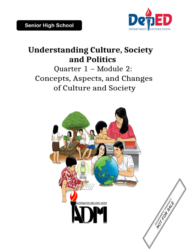 Culture and Society Concepts Module | PDF | Learning | Society