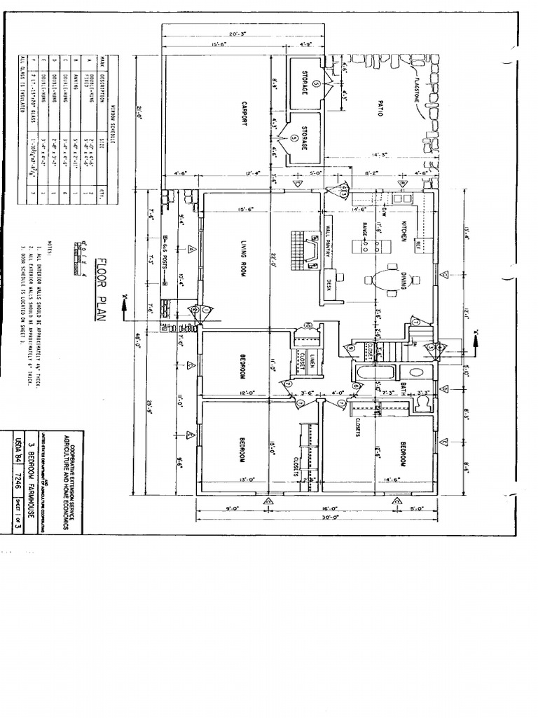3 Bedroom Farm House | PDF