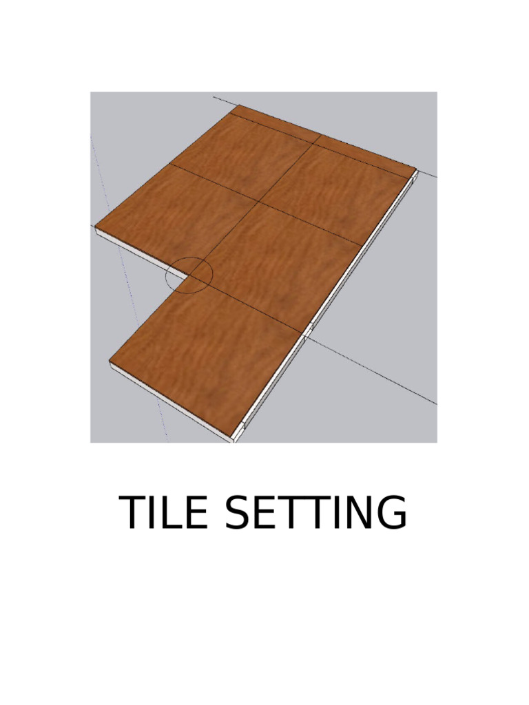 Tile Setting | PDF
