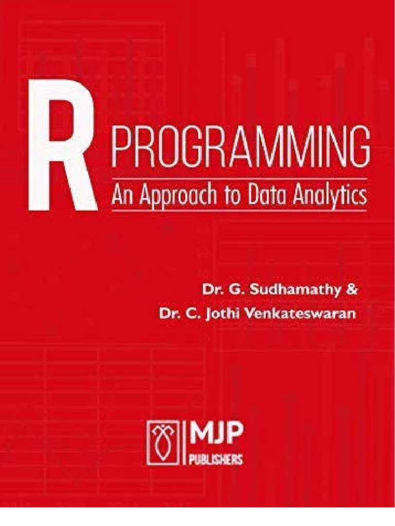 R Programming for Data Analytics Guide | PDF | Control Flow | Variable ...