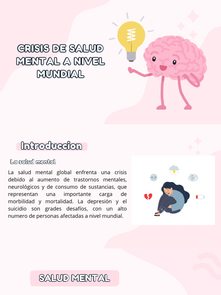 Crisis Global de Salud Mental | PDF | Salud mental | Las emociones