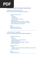 Bank SQL Examples and Dashboard | PDF | Sql | Computer Data
