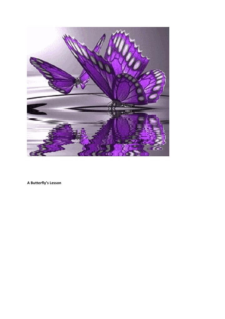 A Butterfly | PDF