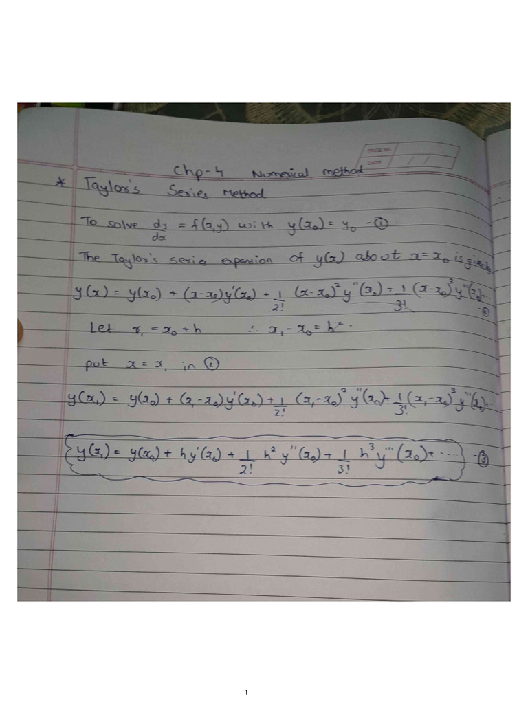 Numerical Methods | PDF