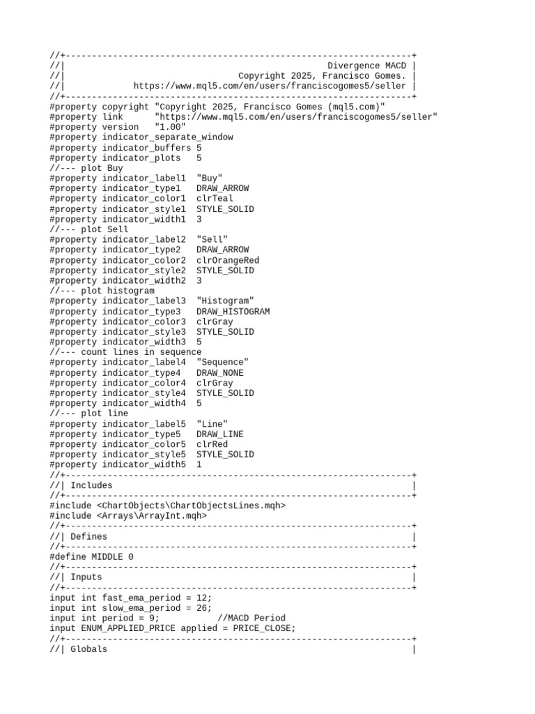 Divergence MACD | PDF | Computer Programming | Software Engineering