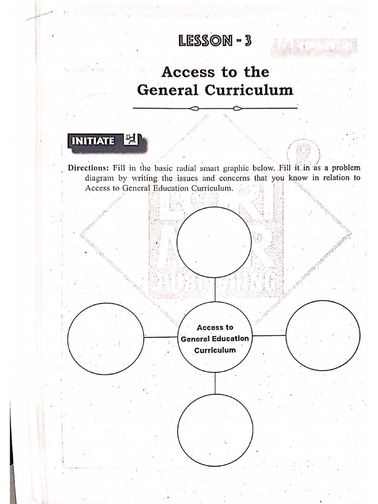 Lesson+3 +Access+to+General+Curriculum+ | PDF