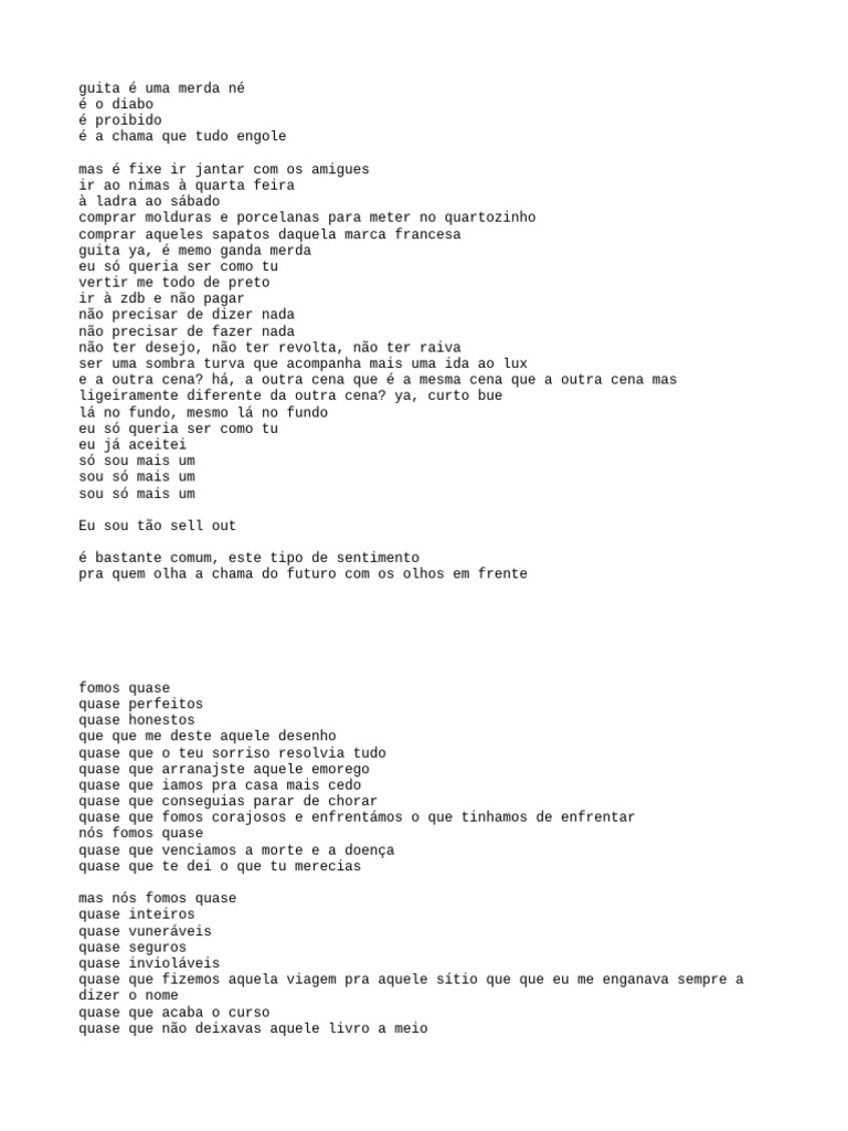 Letras Xalanaaaa | PDF