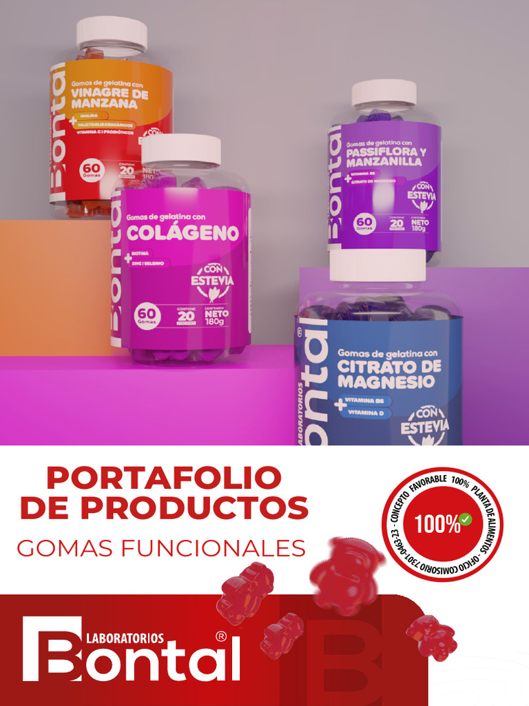 Gomas Funcionales para la Salud Integral | PDF | Digestión | Vitamina C