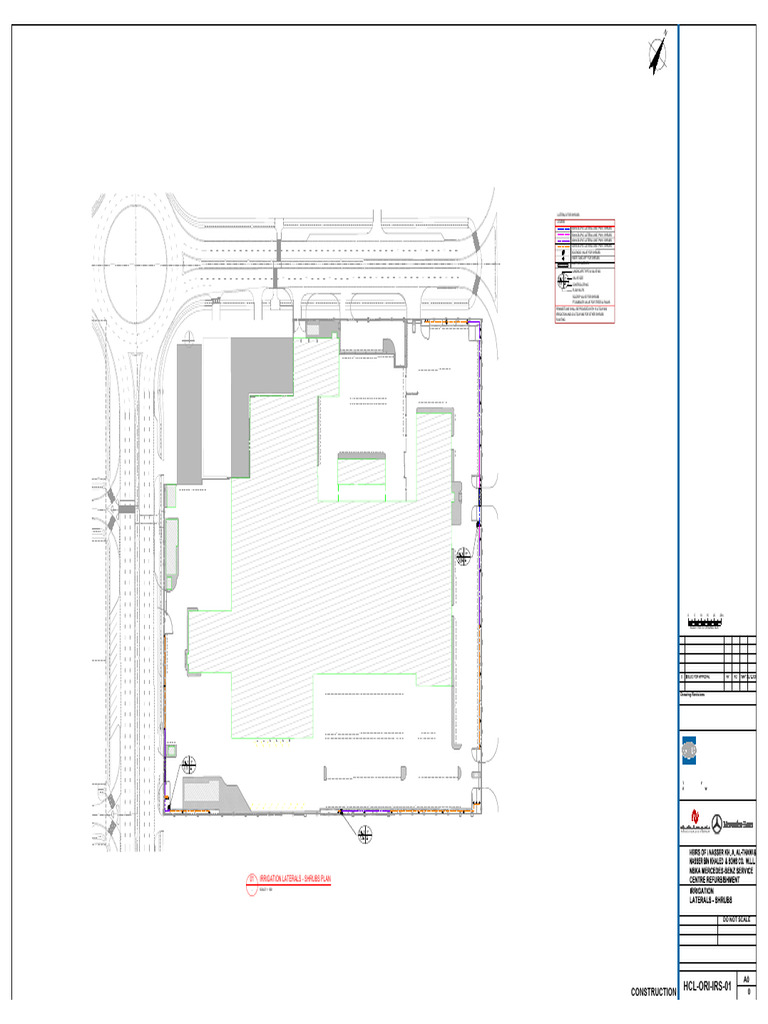 Irrigation Plan For Shrubs HCL Ori Irs 01 | PDF | Hydraulics | Chemical ...