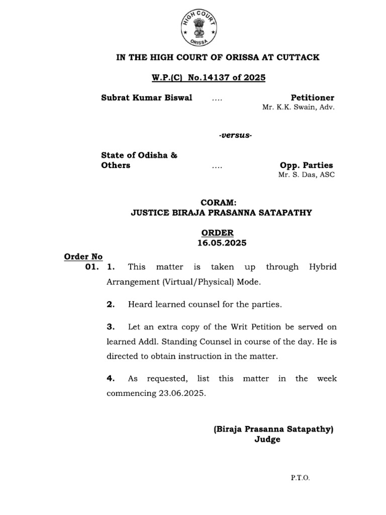 Court Order | PDF