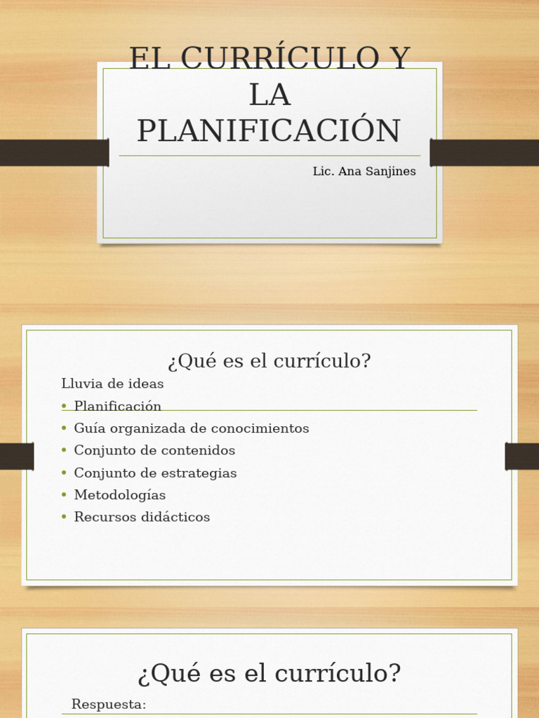 Diseño y Evaluación del Currículo Educativo | PDF | Plan de estudios ...