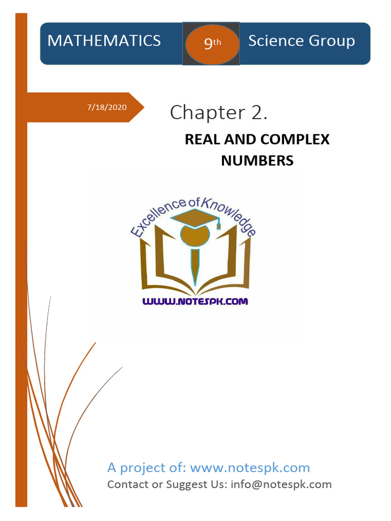 Class 9 Maths Chapter 2 Notes | PDF | Numbers | Complex Number