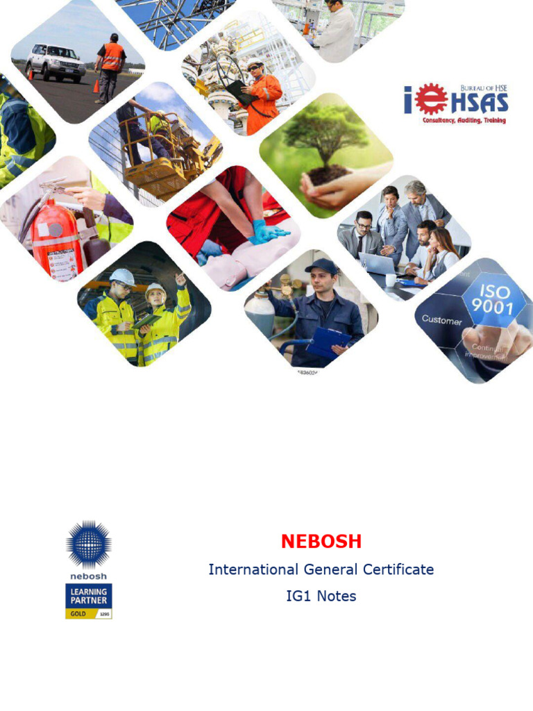 NEBOSH IG1 Course Overview and Guide | PDF | Occupational Safety And ...