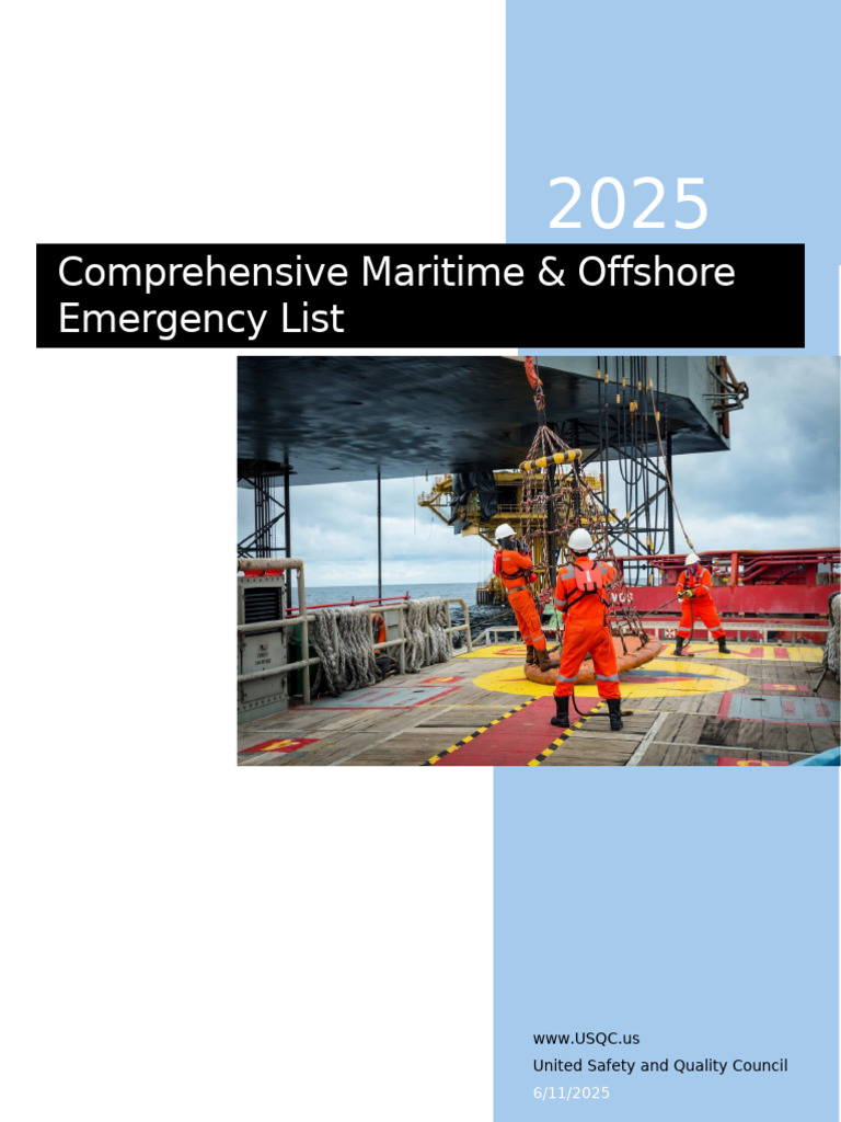 Comprehensive Maritime Risk and Emergency | PDF | Tropical Cyclones ...