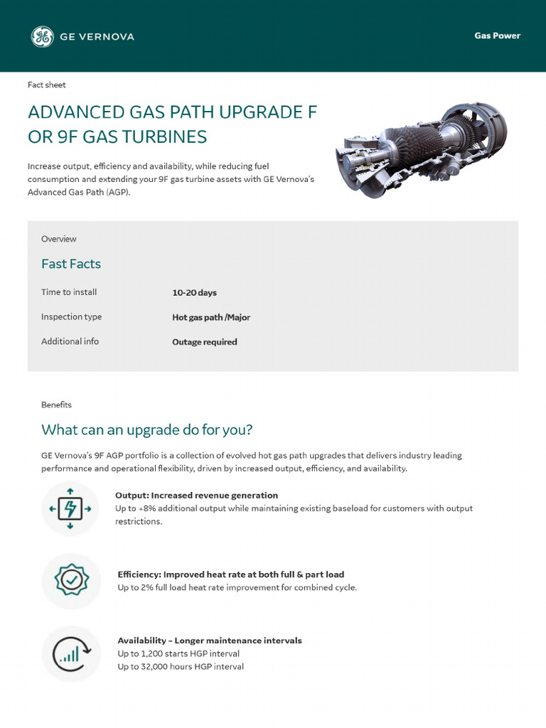 Advanced Gas Path 9f | PDF