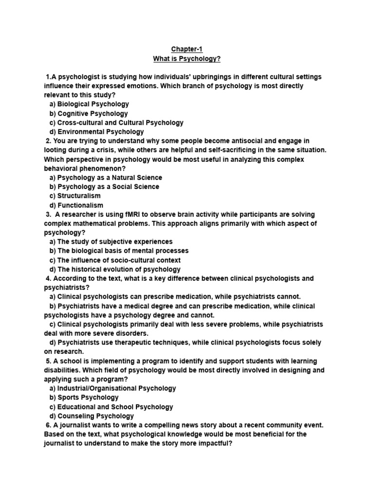 Key Concepts in Psychology Explained | PDF | Psychology | Mind
